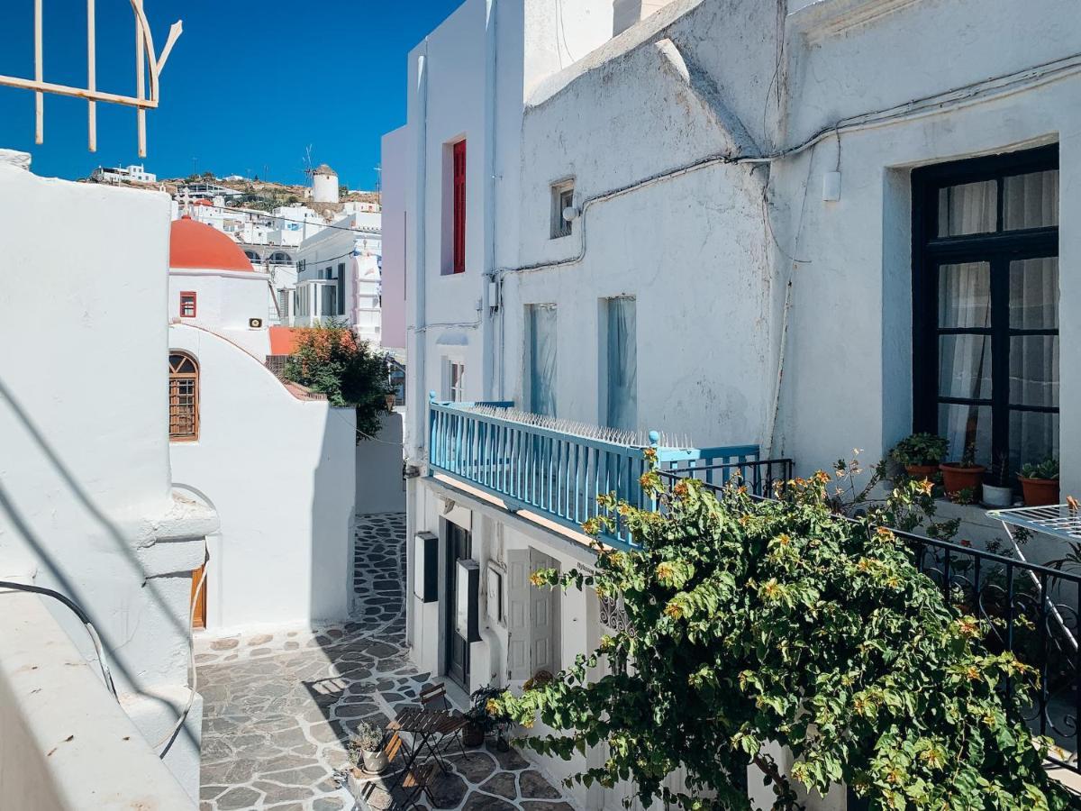 דירות Mykonos Town Mykonian Spirit Downtown Townhouse מראה חיצוני תמונה