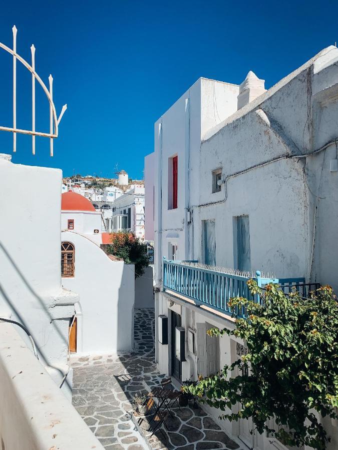 דירות Mykonos Town Mykonian Spirit Downtown Townhouse מראה חיצוני תמונה